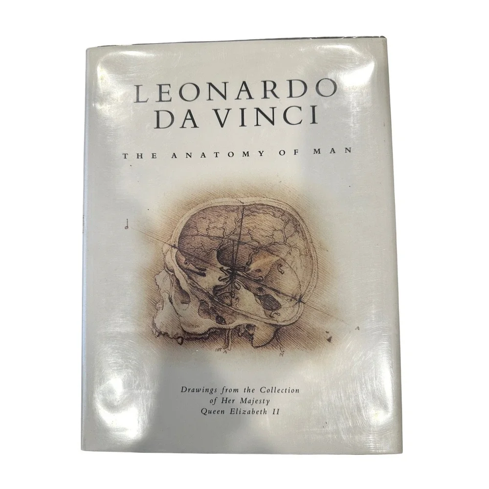 Leonardo da Vinci The Anatomy of Man Art History Book